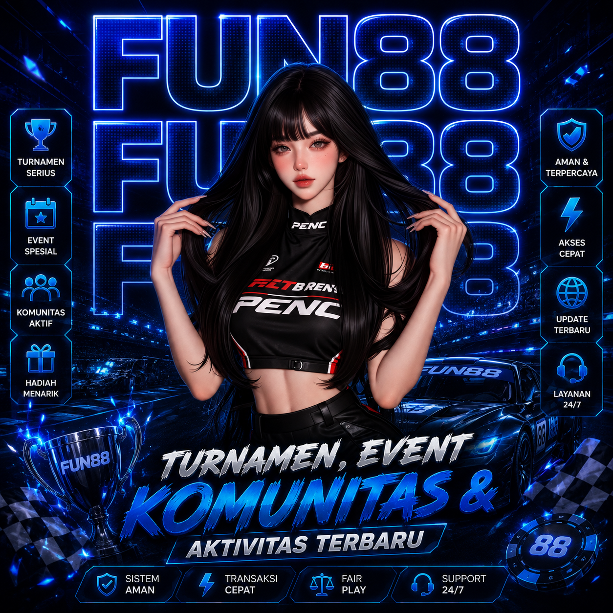 FUN88 Events | Turnamen, Event Komunitas & Aktivitas Terbaru